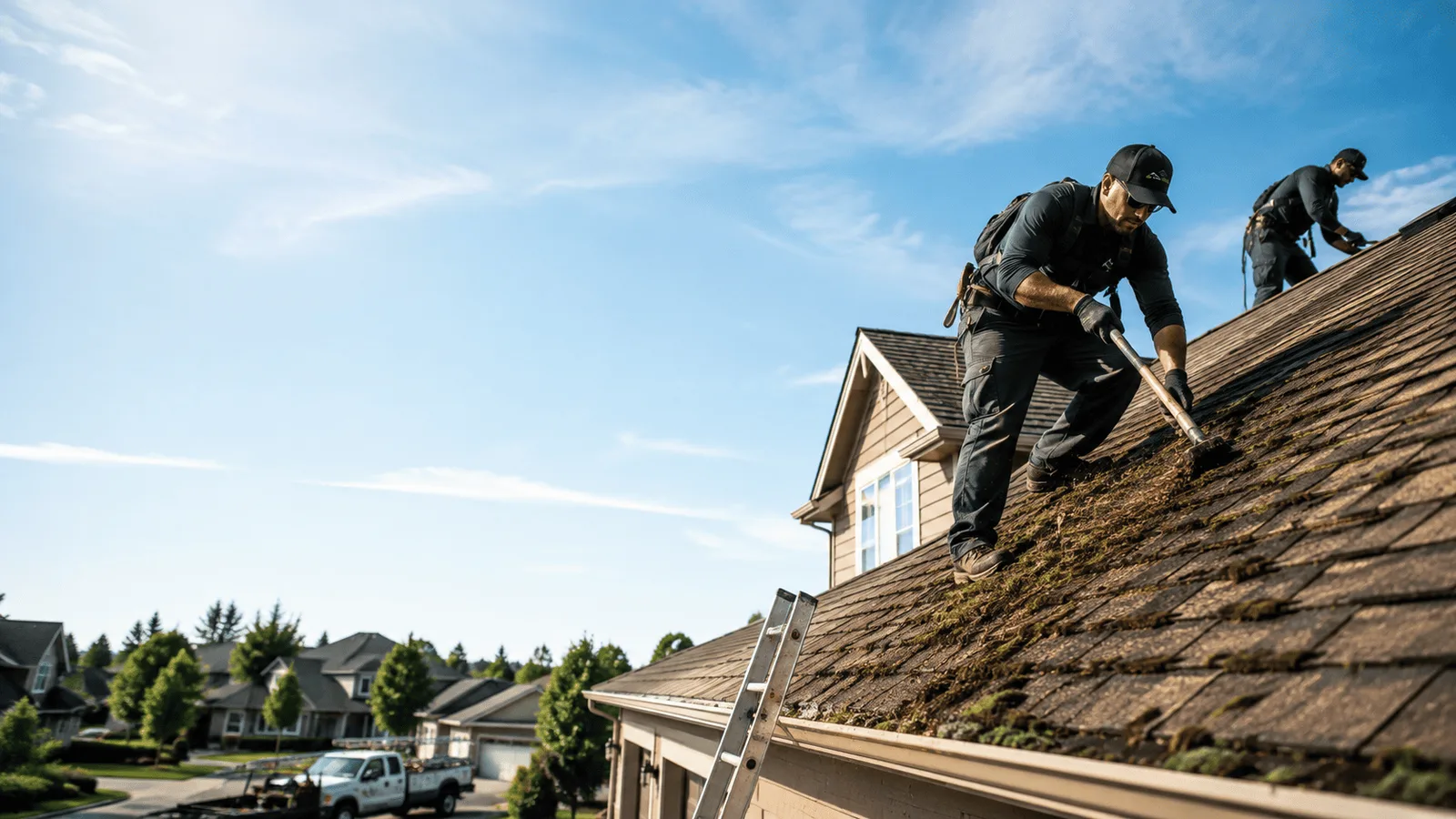Roof Moss Removal in Novelty, OH near me